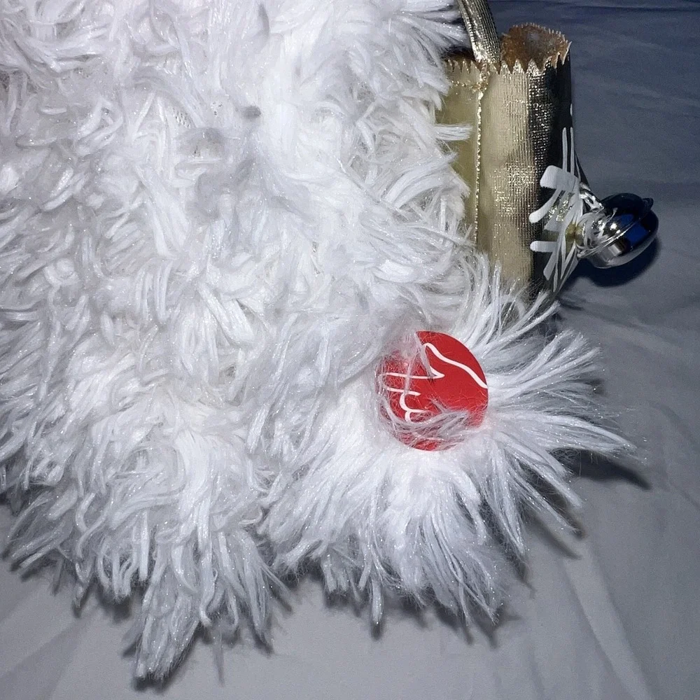 Dan Dee Spinning Animated White Dancing Christmas Dog Puppy Jingle Bells Holiday